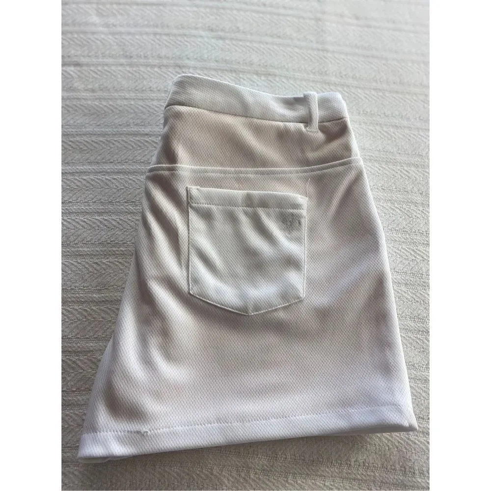 STELLA PARKER WOMEN’S SIZE 14 WHITE FULLY LINED SHORTS